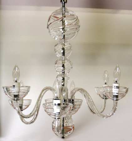 Cosmic 6 Arm Chandelier