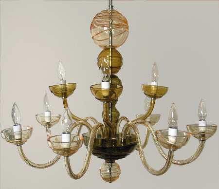 Cosmic 9 Arm Chandelier