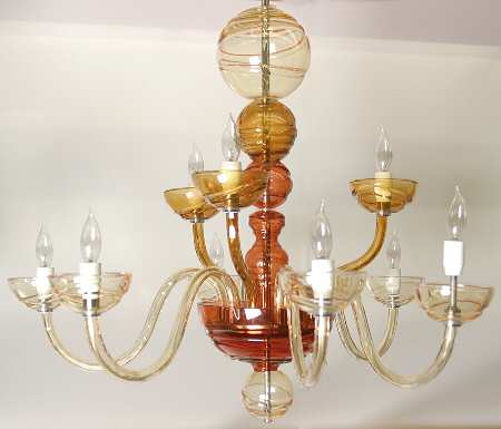 Cosmic 9 Arm Chandelier