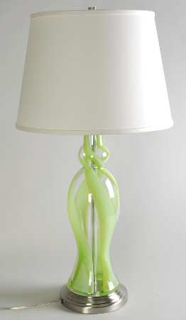 Jade 32" Electric Lamp & Shade