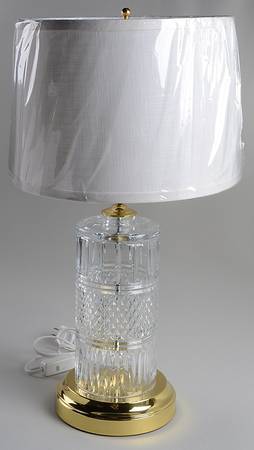 Irish Lace 22" Electric Lamp & Shade