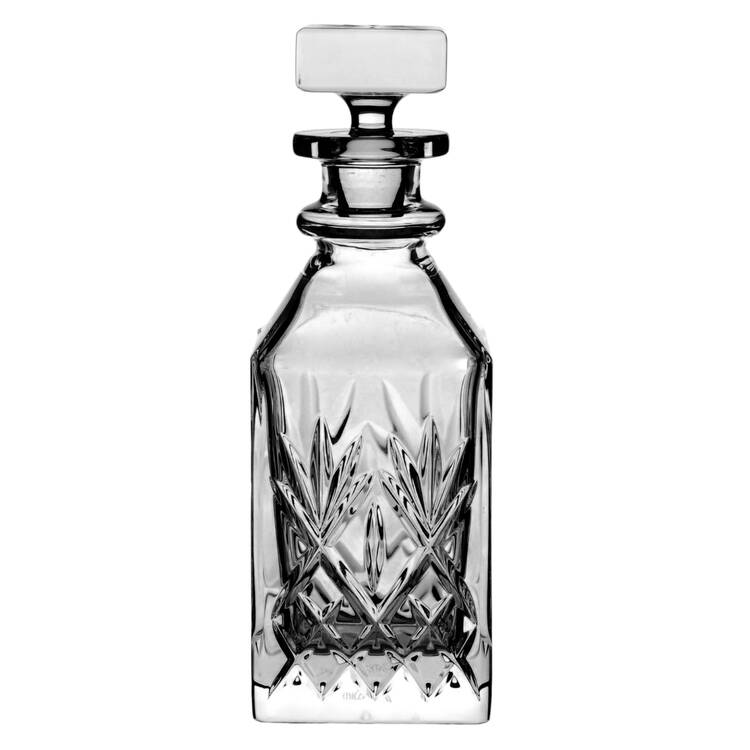 Huntley Small Square Decanter & Stopper