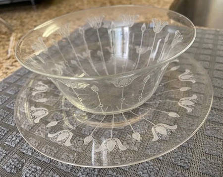 WET49 Finger Bowl & Underplate