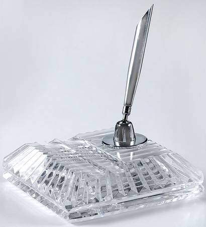 Desk Sets Pen Holder-No Silver Metal Pen