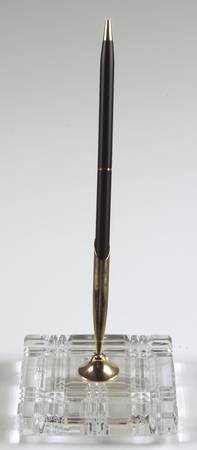 Desk Sets Pen Holder & Black Metal Pen