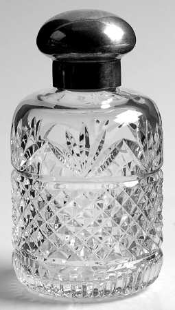Vanity Round Perfume Bottle & Stopper