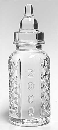 Vanity Year "2000" Baby Bottle
