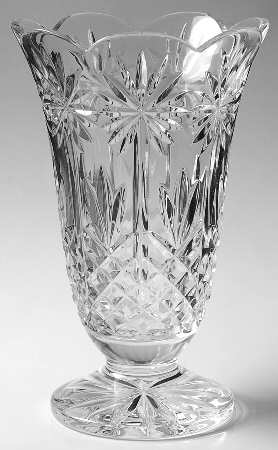 Vases and Urns 10" Footed Flower Vase
