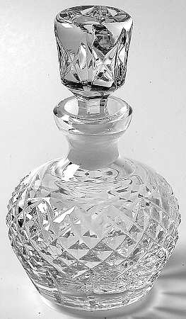 Vanity Round Perfume Bottle & Stopper