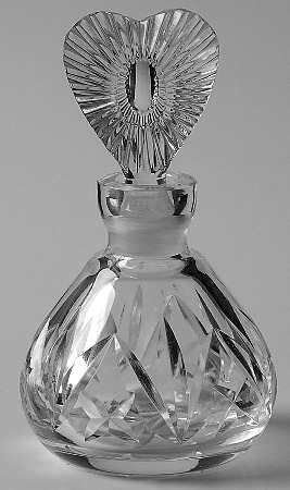 Vanity Round Perfume Bottle & Stopper