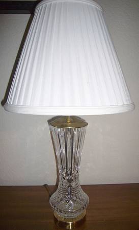 Lamps 22" Electric Lamp & Shade
