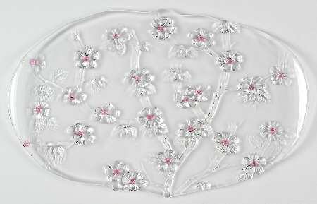 Cherry Blossom Oblong Tray