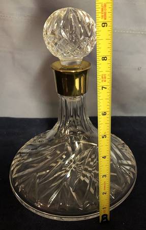 WAT77 Ships Decanter & Stopper