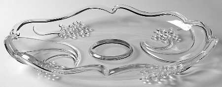 Vigneta Tray for Chip & Dip Set