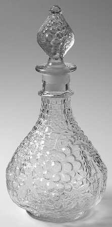 Grape Clear Decanter & Stopper