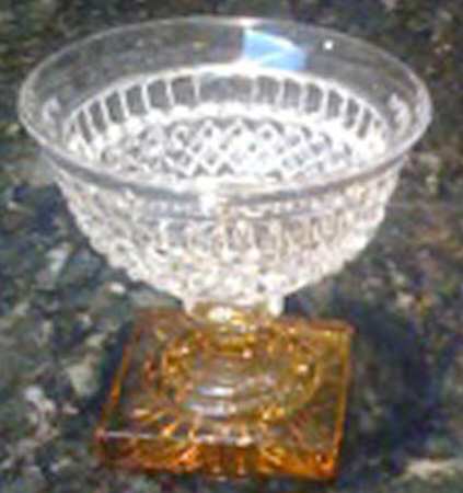 Waterford Amber Flashed Champagne/Tall Sherbet