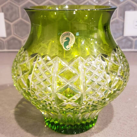 Fleurology 7" Cachepot by Waterford Crystal