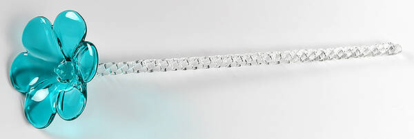 Fleurology Pansy Glass Flower by Waterford Crystal
