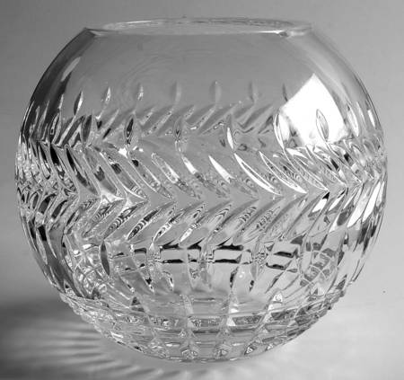Fleurology 7" Rose Bowl by Waterford Crystal