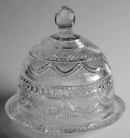 Museum Collection Cake Plate with Glass Dome