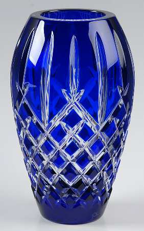 Araglin Prestige (Cased Cobalt) 7" Flower Vase