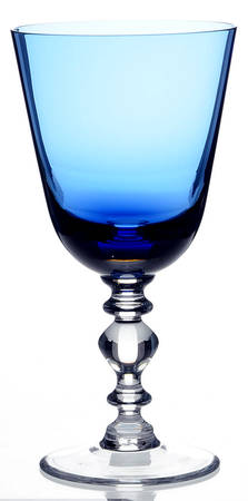 Fanny Blue Water Goblet