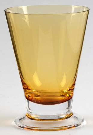 Fanny Amber Footed Tumbler