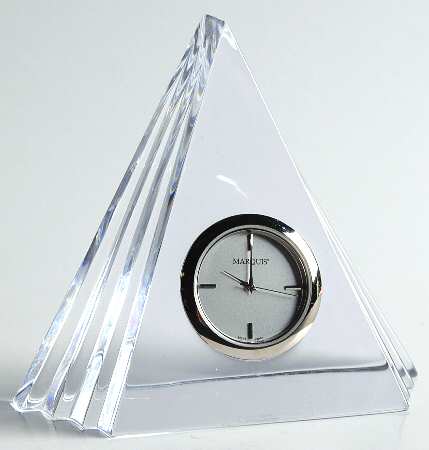 Pyramid Quartz Clock