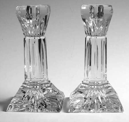 Column (Set of 2) 6" Single Light Candlesticks