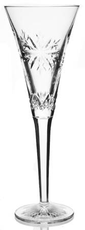 Snowflake Wishes Goodwill Fluted Champagne No Charms