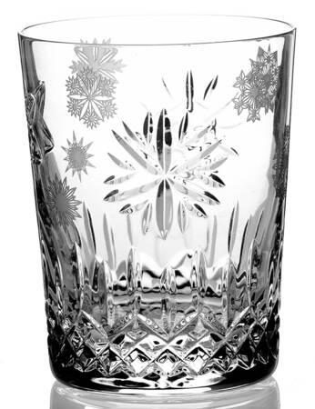 Snowflake Wishes Love Anniversary Double Old Fashioned w/No Charm