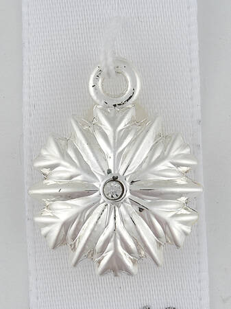 Snowflake Wishes Love Anniversary Bracelet Charm