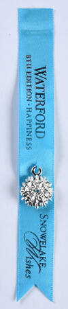 Snowflake Wishes Happiness Bracelet Charm
