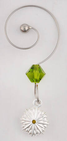 Snowflake Wishes Prosperity Wine Charm