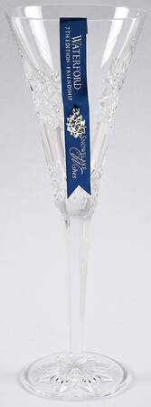 Snowflake Wishes Friendship Fluted Champagne w/Bracelet Charm