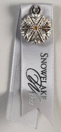 Snowflake Wishes Peace Bracelet Charm