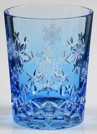 Snowflake Wishes Goodwill Lt Blue Double Old Fashion w/No Charm
