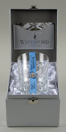Snowflake Wishes (Boxed)Goodwill Dbl Old Fashion w/Bracelet Charm by Waterford Crystal