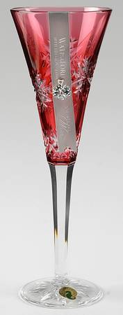 Snowflake Wishes Cranberry Love Ftd Champagne w/Bracelet Charm