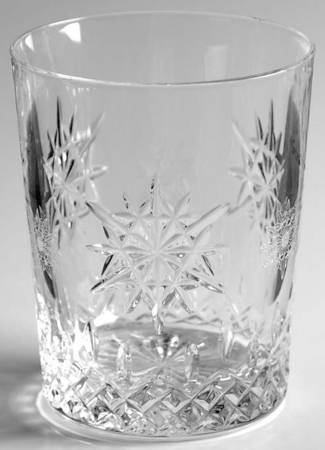 Snowflake Wishes Joy Double Old Fashioned w/No Charm