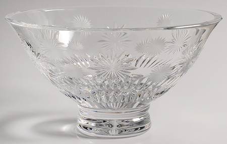 Snowflake Wishes 10" Footed Bowl