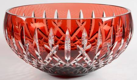 Araglin Prestige (Cased Ruby) 9" Round Bowl