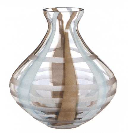 Evolution (Espresso Swirl) 9" Flower Vase