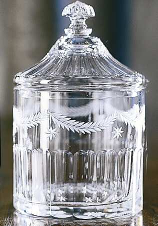 Clementine Large Candy Jar & Lid