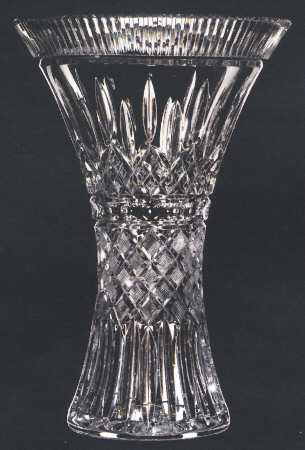 House of Waterford Lismore Collector 14" Lismore Cathedral Vase