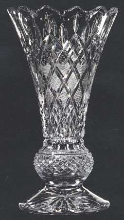 House of Waterford Lismore Collector 14" Lismore Tower Vase