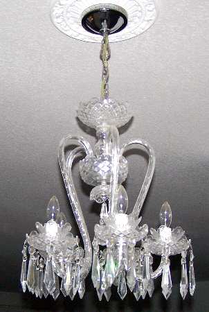 E5 5 Arm Chandelier