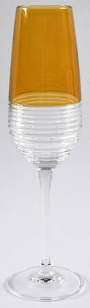 Mixology Yellow Fluted Champagne