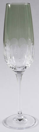 Mixology Light Green Fluted Champagne