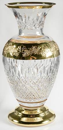 Lismore Castle Gilded by Waterford Crystal